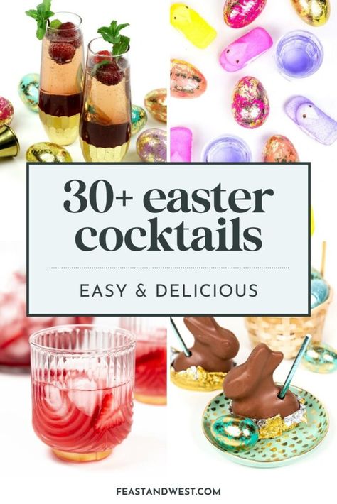 30 Easter Cocktails for 2022 | Feast + West Easter Cocktails Drinks, Easter Alcoholic Drinks, Limoncello Lemonade, Easter Cocktail Recipes, Frozen Peach Bellini, Easter Side Dishes Recipes, Raspberry Sangria, Easter Drink, Mint Julep Cocktail