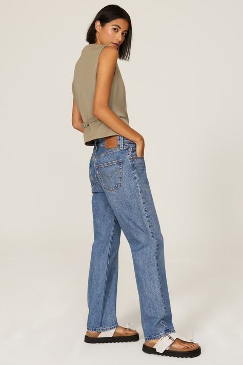 Levi's '90s 501 Jeans 90s Levis, 501 Jeans, Rent The Runway, 90s Inspired, Levis Jeans, Levi's, Blue Denim, My Style