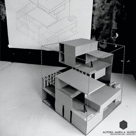 Spatial Design Architecture, Architecture Exercises, Cube Composition Architecture, Cube Architecture Concept Ideas, Cubes Architecture Design, Cubes Architecture Concept, Module Architecture, Cubic Architecture, Cubes Architecture