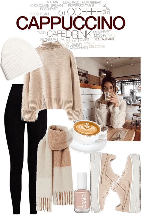 Cozy Outfit Inspiration, Comfy Winter Outfits For Work, Coffee Outfit Ideas Winter, Winter Fashion Outfits Casual Comfy, Classy Cozy Outfits, Birthday Outfits For Cold Weather, Coffee Shop Outfit Winter, Cosy Fall Outfits, Chic Cold Weather Outfits