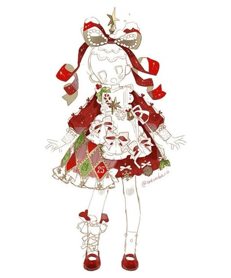 Kyou Koi Wo Hajimemasu, Adopt Idea, Clothing Sketches, Poses References, Christmas Characters, Drawing Clothes, 영감을 주는 캐릭터, Character Outfits, A Drawing