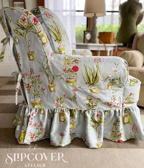 The Slipcover Atelier - Custom Design Slipcovers, Roswell, Georgia Shabby Chic Slipcovers, Shabby Chic Sofa, Custom Slipcovers, Fresh Farmhouse, Cottage Market, Reupholster Furniture, Upholstery Diy, Chair Slipcovers, Shabby Chic Diy