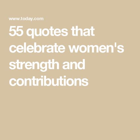 55 quotes that celebrate women's strength and contributions Jeannette Rankin, Amy Tan, Sojourner Truth, 50th Quote, Strength Of A Woman, Audre Lorde, Empowering Words, Katharine Hepburn, Marie Curie