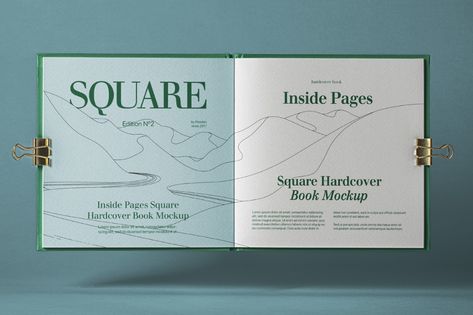 Open Square Psd Catalog Mockup | Psd Mock Up Templates | Pixeden Square Book Layout, Catalog Mockup, Book Mockup, Business Card Psd, Book Catalogue, Stationery Mockup, Print Mockup, Book Layout, Branding Mockups