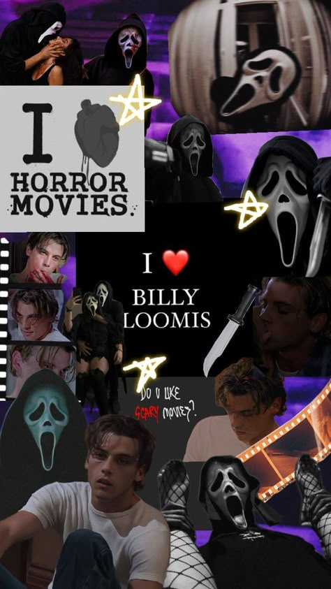 Billy Ghostface, Scream Backgrounds, Billie Loomis, Wallpaper Scream, Billy Loomis And Stu Macher, Billy Loomis Stu Macher, Scream Billy Loomis, Face Wallpaper Aesthetic, Ghost Face Wallpaper