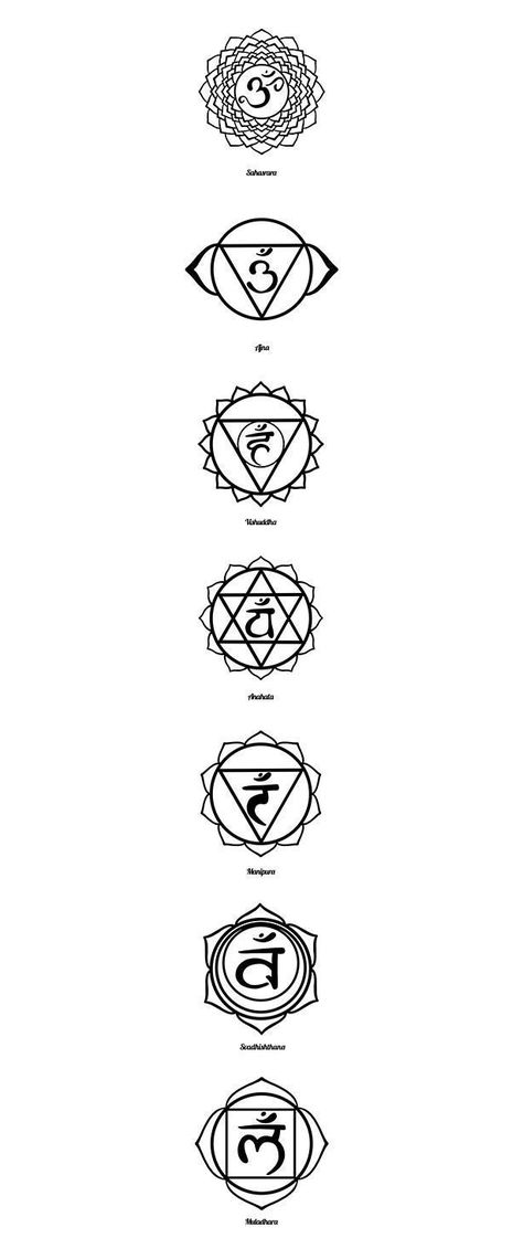 Chakra Tattoo, Chakra Activation, Chakra Symbols, Chakra Racine, Digital Drawings, Solar Plexus Chakra, Sacral Chakra, 7 Chakras, Third Eye Chakra