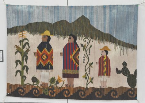 Mexican Tapestry, Mexican Fabric, Arte Popular, Tapestry Weaving, Textile Patterns, Art Projects, Tapestry, Textiles, Art Inspiration