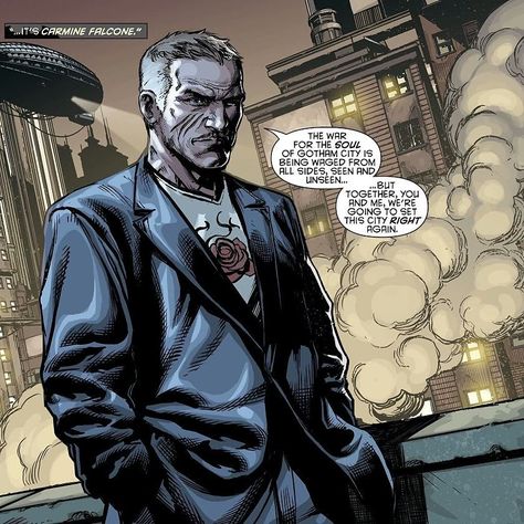 Carmine Falcone, Disappointed In Myself, Batman Eternal, Comic Boards, Batman Universe, Hasbro Transformers, Batman Art, Dc Characters, Super Villains