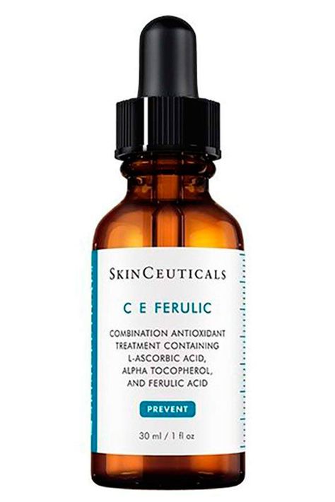 Best Vitamin C Serum: SkinCeuticals C E Ferulic, £135- CosmopolitanUK Phloretin Cf, Best Vitamin C Serum, Brown Spots On Skin, Best Vitamin C, Vitamin C Benefits, Salicylic Acid Acne, Brown Spots Removal, Brown Spots On Face, Antioxidant Serum