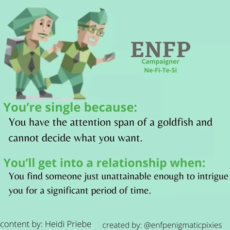 Enfp Gf, Enfp Core, Enfp Things, Infp T Personality, Enfp And Infj, Personalidad Enfp, Pick Up Line Jokes, Myers Briggs Personality Test, Enfp Personality