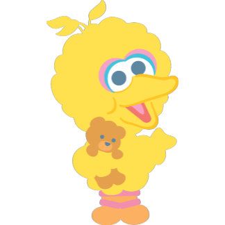 Sesame Street - Big Bird Holding Teddy Bear Sesame Street Coloring Pages, Holding Teddy Bear, Elmo First Birthday, Elmo Wallpaper, Big Bird Sesame Street, Baby Elmo, Sesame Street Big Bird, Sesame Street Muppets, Wonder Man