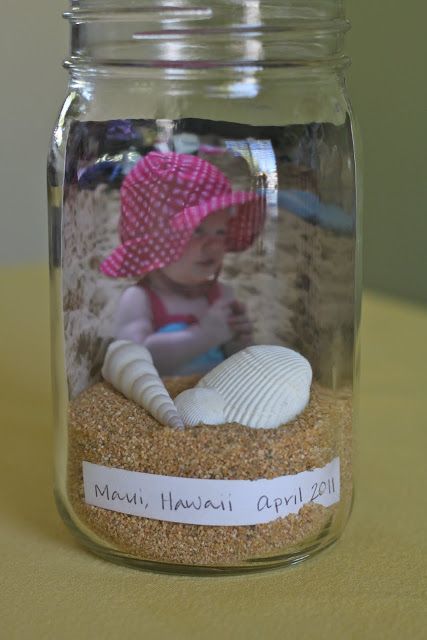 Beach in a Bottle Keepsake -- Beach Bash Day 10 ~ * THE COUNTRY CHIC COTTAGE (DIY, Home Decor, Crafts, Farmhouse) Memory Jar, Beach Picture, Country Chic Cottage, Vacation Memories, Foto Tips, Beach Crafts, Summer Bucket Lists, Mason Jar Crafts, Jar Crafts