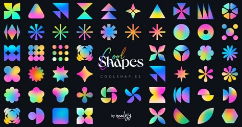 100+ Abstract shapes with cool grainy gradient. Ready to use with any design dev project. Game Layout Design, Crochet Website, Hoodie Website, Tv Branding, Gradient Illustration, Pop Logo, Gradient Shapes, Grainy Gradient, Web Trends