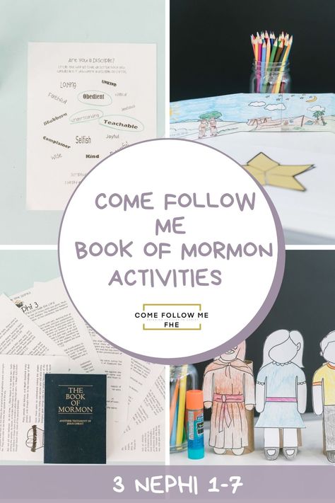 Download this entire lesson to teach your kids about the signs of Christ's birth as taught in the Come Follow Me 2020 manual. For more activities and weekly lessons visit www.comefollowmefhe.com. Come Follow Me Book of Mormon. Book of Mormon activities for kids. Come Follow Me 2020. Come Follow Me 2020 Lesson Helps. Primary Lesson Helps. Primary Book of Mormon Activities. Primary Teaching Ideas. Download the lesson at www.comefollowmefhe.com/subscribe. Book Of Mormon Object Lesson, Book Of Mormon Primary Activity, Book Of Mormon Activities, Sunbeam Lessons, Scripture Marking, Family Home Evening Lessons, Family Scripture, Lds Primary Lessons, Montessori Parenting