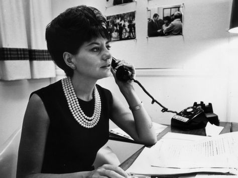 Barbara Walters' Groundbreaking Career in Pictures Monica Lewinsky, Barbara Walters, One Of The Guys, Richard Nixon, Talking On The Phone, Katharine Hepburn, Fidel Castro, On The Phone, Famous Women