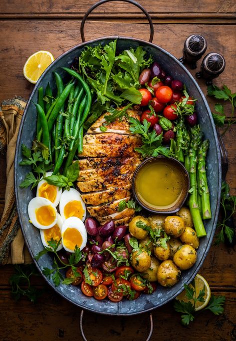 Dennis Prescott, Seasonal Veggies, Grilled Turkey, Nicoise Salad, Winter Salad, Food Is Fuel, How To Make Salad, Yes Please, Main Meals