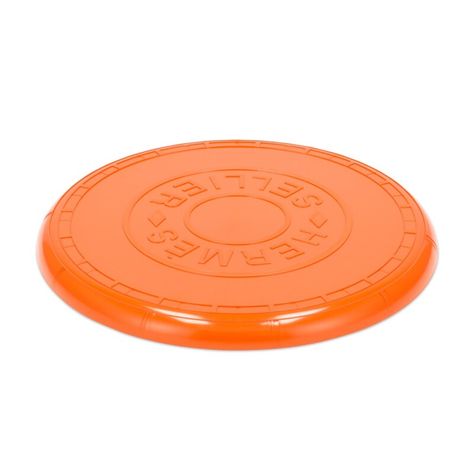 Hermès Feu Plastic Wouf Flying Disc Frisbee, 2022 2022 Handbags, Accessories 2022, Frisbee Disc, Flying Disc, Care Card, Everyday Objects, Handbag Accessories, X 23, Im Not Perfect