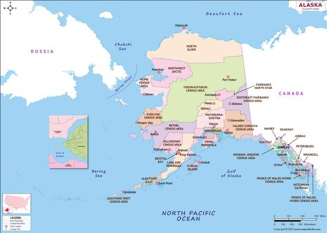 Alaska Map | Map of Alaska (AK) State With County Map Of Alaska, Desert Map, New Mexico Map, World Map Printable, Language Map, Alaska Map, Virginia Map, Washington Map, Arizona Map