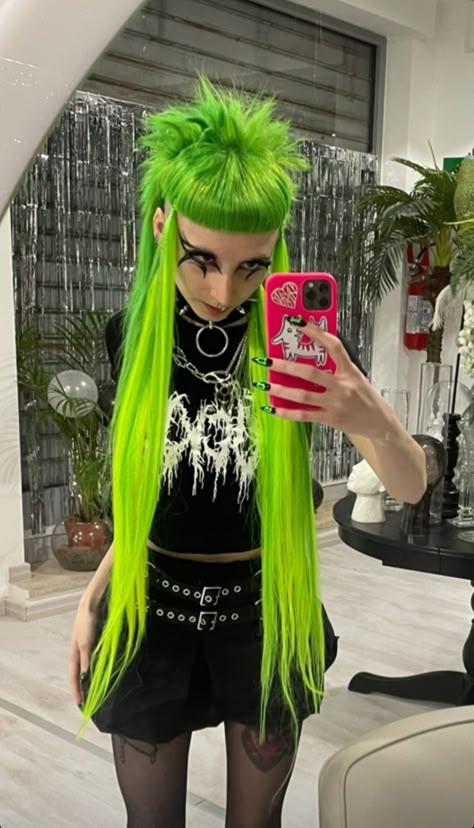 Goth Wig, Hair Magic, Goth Hair, Me And My Friends, Ice Spice, Dyed Hair Inspiration, Punk Hair, Edgy Hair, Alternative Hair