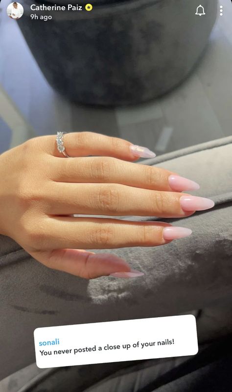 Catherine Paiz Nails, Vanilla Girl Nails, Catherine Nails, Catherine Mcbroom, Girls Nail Designs, Catherine Paiz, Hard Gel Nails, Girl Nails, Vanilla Girl