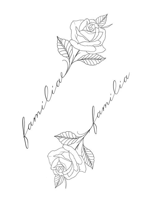 Rose Tattoo Family, Arm Tattoos Drawing, All Seeing Eye Tattoo, Flower Tattoo Drawings, Mom Tattoo Designs, Sharpie Tattoos, Clever Tattoos, Hip Tattoos Women, Writing Tattoos