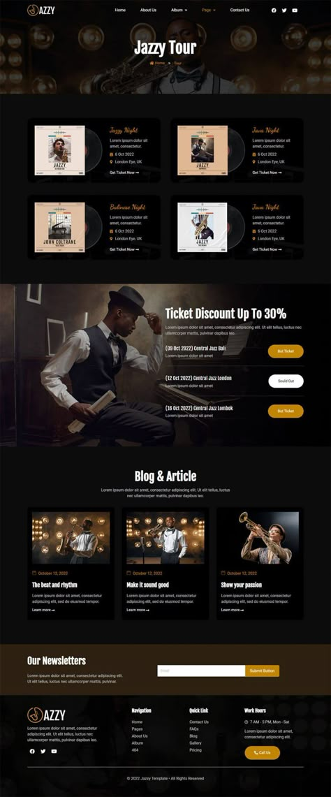 Music Artist Website Design Layout, Music Website Design Layout, Music Band Website, Music Artist Website Design, Band Website Design, Music Artist Website, Music Website Design, Magazine Website Design, Musician Website