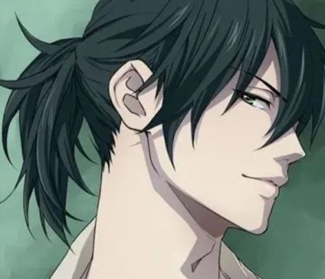 Male Ponytail, Hairstyles Male, Anime Hairstyles Male, Anime Hairstyles, Long Hair Ponytail, Hair Ponytail, Anime Boy, Long Hair, Hairstyles