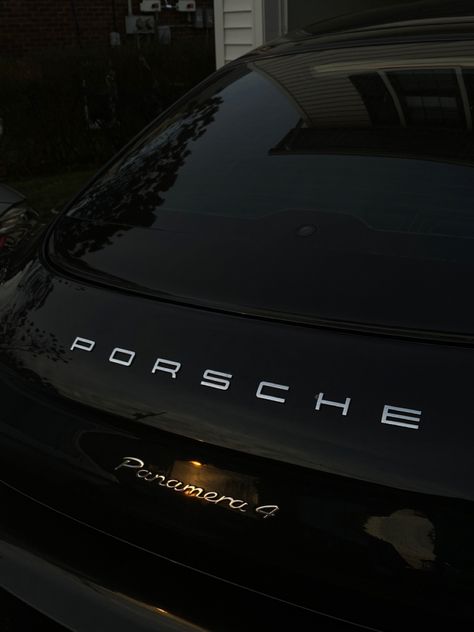 Carpool Aesthetic, Black Car Aesthetics, Porshe Aesthic, Black Porsche Aesthetic, Black Rich Aesthetic, Car Asthetics Photos, Super Car Aesthetic, Porches Car, Car Girl Aesthetic