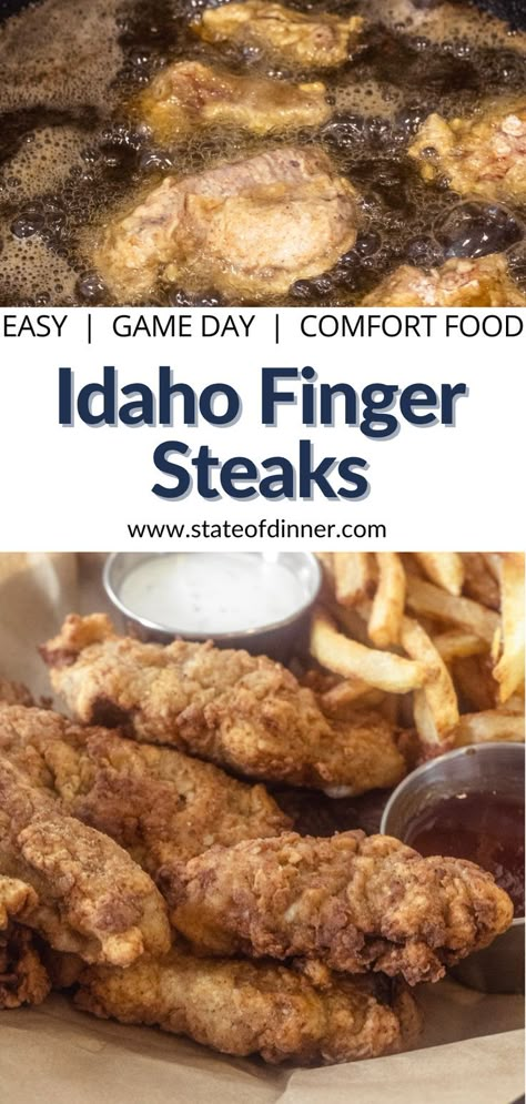 Gluten Free Finger Steaks, Battered Steak Bites, Homemade Finger Steaks, Beef Fingers Recipe, Finger Steak Batter Recipe, Finger Steaks Air Fryer, Deep Fried Steak Bites, Finger Steaks Recipe Easy, Petite Steak Recipes