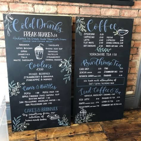 Nikki Whiston | S.Yorkshire on Instagram: “Crazy busy day today working my little pens off to get this huge wall board and drinks menus done for @hudskitchen in #crosspool #sheffield…” Special Boards Restaurant Ideas, Chalkboard Art Menu Boards, Chalk Menu Board Ideas, Farmers Market Menu Board, Chalk Coffee Menu Board, Menu Board Design Chalkboard Signs, Letter Board Menu Coffee Shop, Menu Board Ideas, Simple Coffee Menu Board