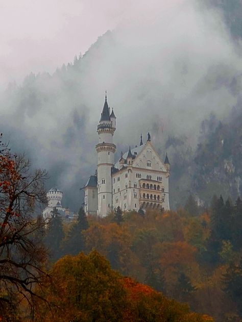 Neuschwanstein Castle in October Romantic Road, Neuschwanstein Castle, Countries To Visit, My Ancestors, Beautiful Country, In A Heartbeat, Bucket List, Castle, Old Things