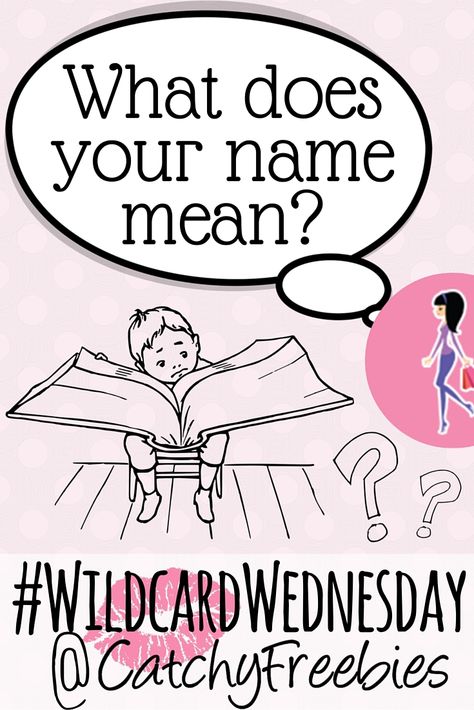 Come share Celebrate Your Name Week with CatchyFreebies! What does your name mean? Tell us and you could win a sample! #WildcardWednesday What Does Your Name Mean, Summer Program, What Is Your Name, Wild Card, New Dads, Names With Meaning, Money Saving Tips, Saving Tips, New Moms