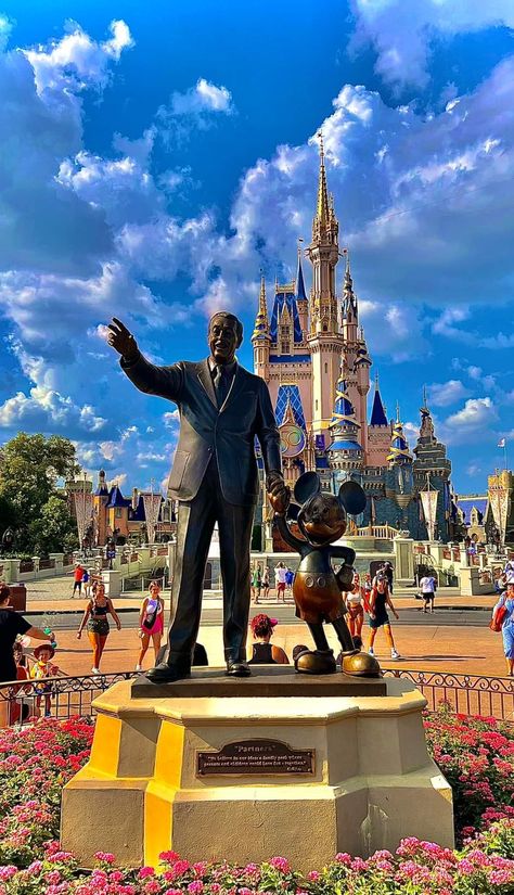 Château Disney, Magic Kingdom Wallpaper Aesthetic, Disney America, Best Photo Spots In Magic Kingdom, Disney World Magic Kingdom Aesthetic, Disney World Castle Wallpaper, Disney Scenes, Disney World Aesthetic Animal Kingdom, Orlando Photos