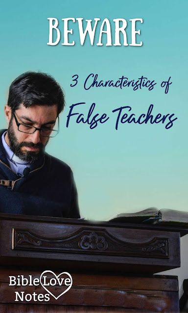 Bible Love Notes: 3 Characteristics of False Teachers False Witness, False Teachers, Bible Love Notes, God Things, Bible Truths, Bible Love, Christian Devotions, Bible Notes, Jehovah's Witnesses