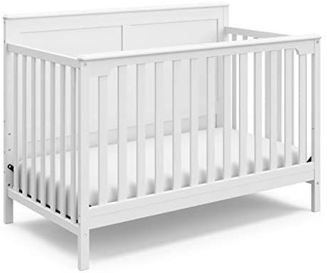 Storkcraft Alpine 4-in-1 Convertible Crib (Gray) – Easily converts to Toddler Bed: Amazon.ca: Home & Kitchen Cribs For Twins, Under Crib Storage, Crib Storage, Baby Cribs Convertible, Nursery Furniture Collections, Baby Crib Mattress, Baby Furniture Sets, Diy Baby Furniture, Toddler Mattress