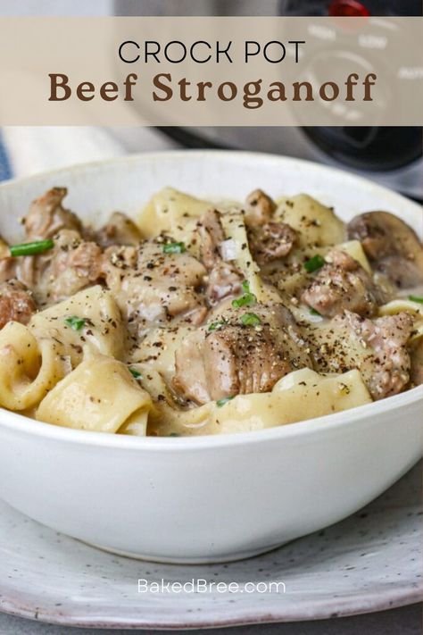 Simplify your kitchen game with the magic of slow-cooking - our Crock Pot Beef Stroganoff is a comforting symphony of flavors that's as easy as it is delicious. Easy Coconut Cake Recipe, Easy Stroganoff, Easy Coconut Cake, Crock Pot Beef Stroganoff, Simple Ingredient Recipes, Beef Stroganoff Crockpot, Crock Pot Beef, Beef Stroganoff Recipe, Beef Stroganoff Easy