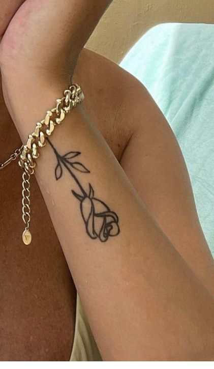 Tattoo Name Design, Brown Ink Tattoo, Ink Tattoo Ideas, Brown Tattoo Ink, Jasmine Tattoo, Brown Tattoo, Browning Tattoo, Tattoo Name, Cute Gym Outfits