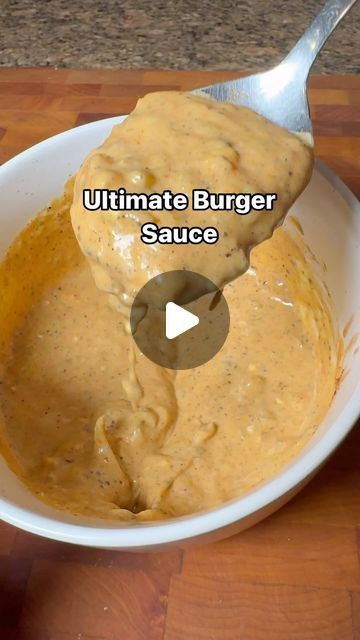 Beatdown BBQ on Instagram: "Ultimate Burger Sauce 🍔 Recipe screenshot in the video. 

#meat #bbq #burger #burgertime #grilling" Burger Sauce Recipe Homemade, Texas Burger, Burger Sauce Recipe, Meat Bbq, Burger Sauces Recipe, Bbq Burger, Ultimate Burger, Keto Sauces, Burger Sauce