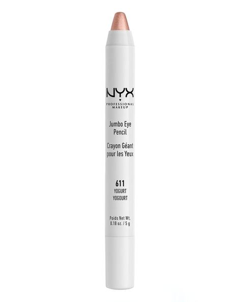 Nyx Highlighter Stick, Nyx Highlighter, Nyx Jumbo Eye Pencil, Jumbo Eye Pencil, Curled Lashes, Highlighter Stick, Butter Gloss, Iced Mocha, Brown Mascara