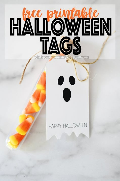 Halloween Ideas Archives - Pink Peppermint Design Been Booed Ideas, You've Been Booed Ideas, Printable Halloween Tags, Class Treats, Halloween Treat Tags, Cute Halloween Treats, Halloween Crafts Diy, Halloween School Treats, Halloween Gift Tags