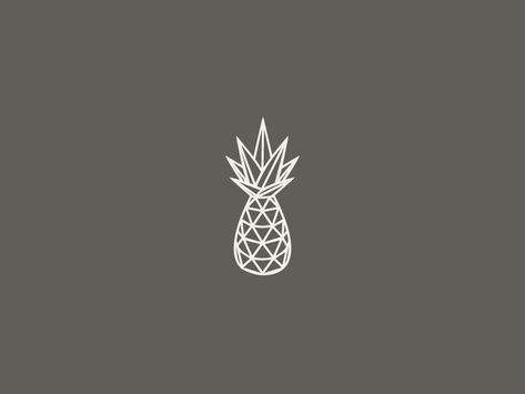 Simple Pineapple Tattoo, Pinapple Tattoos, Pineapple Pictures, Pineapple Tattoo, Pineapple Wallpaper, Learning Logo, Dainty Tattoos, Logo Text, Illustration Poster