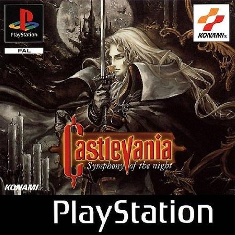 Castlevania - Symphony of the Night Sony PlayStation (PSX) ROM / ISO Download - Rom Hustler Mid Evil, Castlevania Netflix, Cover Cd, Alucard Castlevania, Sega Master System, Slow To Anger, Sega Saturn, Playstation 1, Dead Space