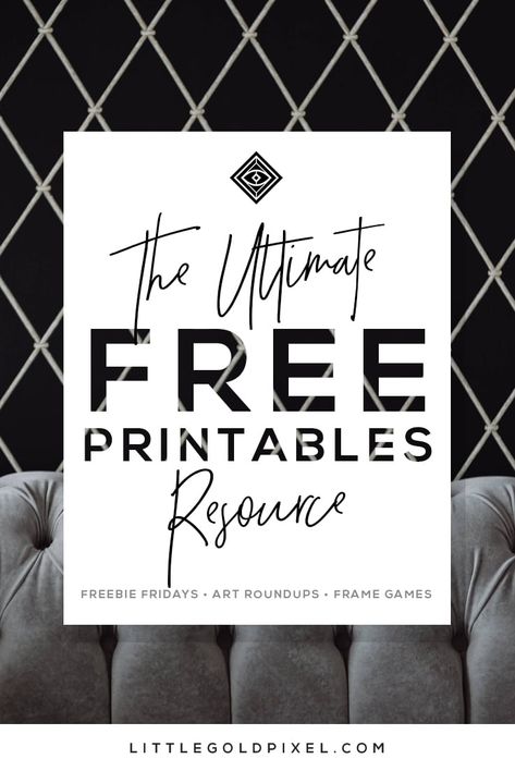 Free Printables • Free Wall Art Roundups • Little Gold Pixel Music Bookmarks, Free Gallery Wall Printables, Guest Bedroom Art, Free Printables Wall Art, Kitchen Wall Art Diy, Wall Art Free Printables, Kitchen Wall Art Ideas, Wall Decor College, Wall Decor For Classroom