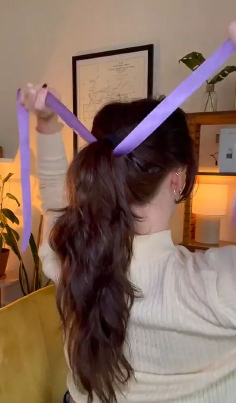 I don’t know about you, but I love wearing ribbons in my hair. In this hairstyling tutorial, I’m going to show you three cute looks that you can create using ribbons. How To Tie Ribbon In Hair, Bow Hairstyles, Easy Bow, Cute Looks, Bow Hairstyle, Dress Alterations, Ribbon Hairstyle, Hair Ribbon, High Ponytails