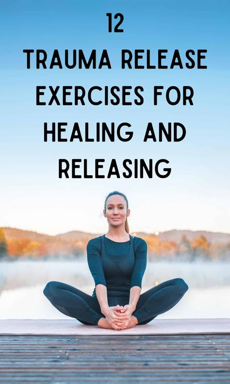 12 Trauma Release Exercises For Healing & Releasing  - On Your Journey Core Muscle Exercises, Somatic Yoga, Nervus Vagus, Muscle Exercises, Somatic Exercises, Somatic Healing, Core Muscle, Vagus Nerve, Yoga Moves