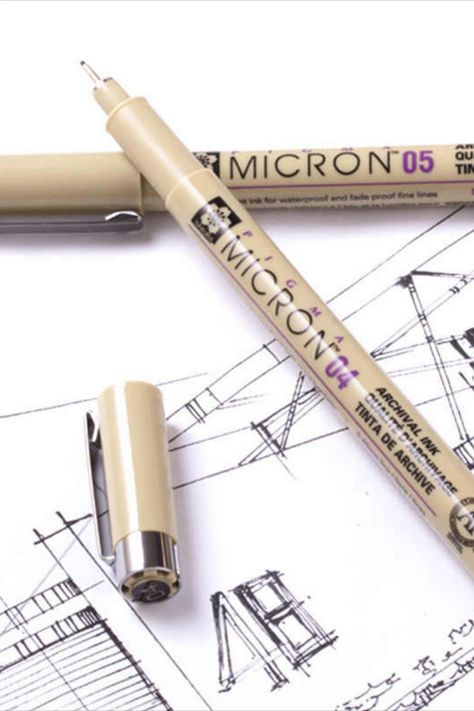 Best Architectural Pens Micron Pen set ON SALE Sakura Pigma Micron, Micron Pens, Technical Pen, Micron Pen, Diy Projects Gifts, Preserving Memories, Fineliner Pens, Artist Materials, Calligraphy Pens