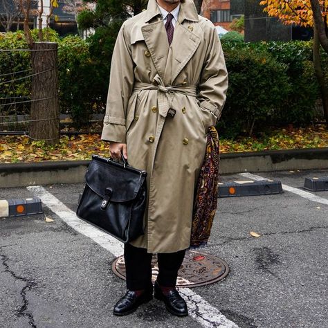 Burberry trench coat outfit