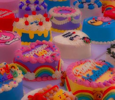 Aesthetic Food Icon, Cereal Aesthetic, Pastel Rainbow Aesthetic, Bolo Vintage, Soft Kidcore, Pastel Cupcakes, Food Icon, Aesthetic Color, Food Gallery