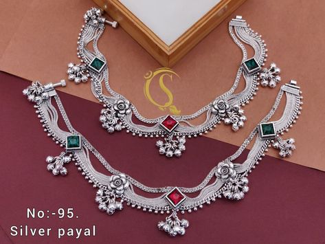 WhatsApp:- +91 7043457060 * How To Order? - Take A Screenshot of The Product - Send It On WhatsApp:- +91 7043457060 - Get It Delivered To Your Doorstep Silver Anklets Indian Bridal, Cheap Silver Jewelry For Puja, Cheap Women's Chandbalis For Wedding, Cheap Wedding Bracelets For Navratri, Cheap Traditional Bracelets For Festive Occasions, Cheap Adjustable Jewelry For Puja, Cheap Chandbalis For Women Suitable For Weddings, Festive Bollywood Style Bracelets, Cheap Traditional Chandbalis For Women