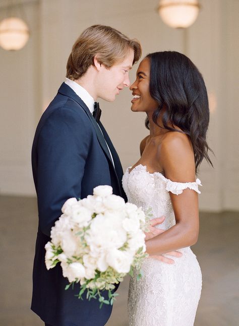 White Man Black Woman Wedding, White Guys With Black Women, Interracial Wedding Bwwm, Black Woman White Man Couple, Biracial Wedding Interracial Couples, Interracial Couple Wedding Photos, Future Man, White Guys, Swirl Couples